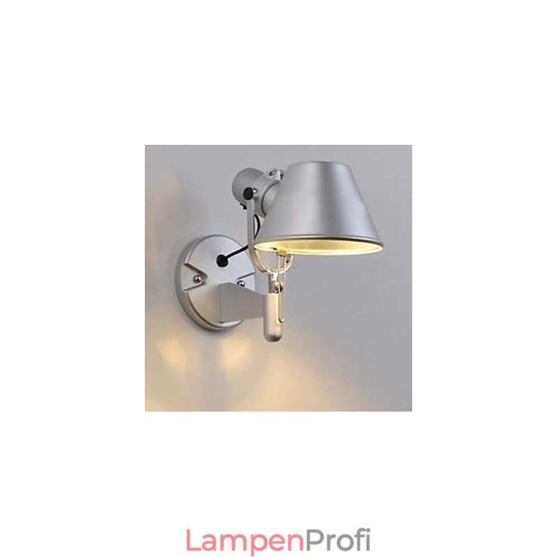 Moderne zeitgenössische Silber-Funktion für Augenschutz Umgebungslicht Wandleuchten Wandleuchte