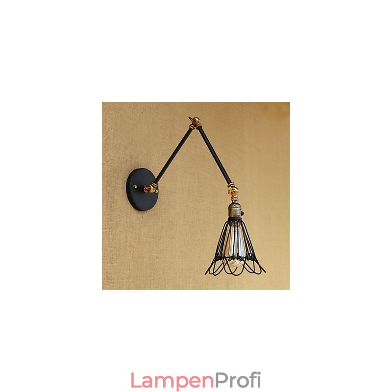 Rustikale Lodge Country Retro Malerei Feature für Mini-Stil Swing Arm Ambient Light Swing
