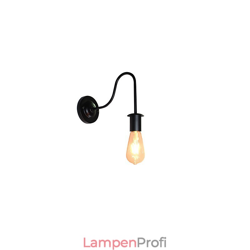 Wandleuchten Wand Eisen Wand Lampe Dumme Schwarze Lichtschwert Lampe An Der Wand