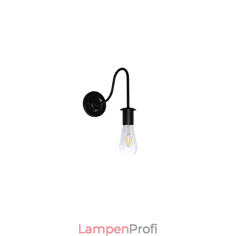 Wandleuchten Wand Eisen Wand Lampe Dumme Schwarze Lichtschwert Lampe An Der Wand