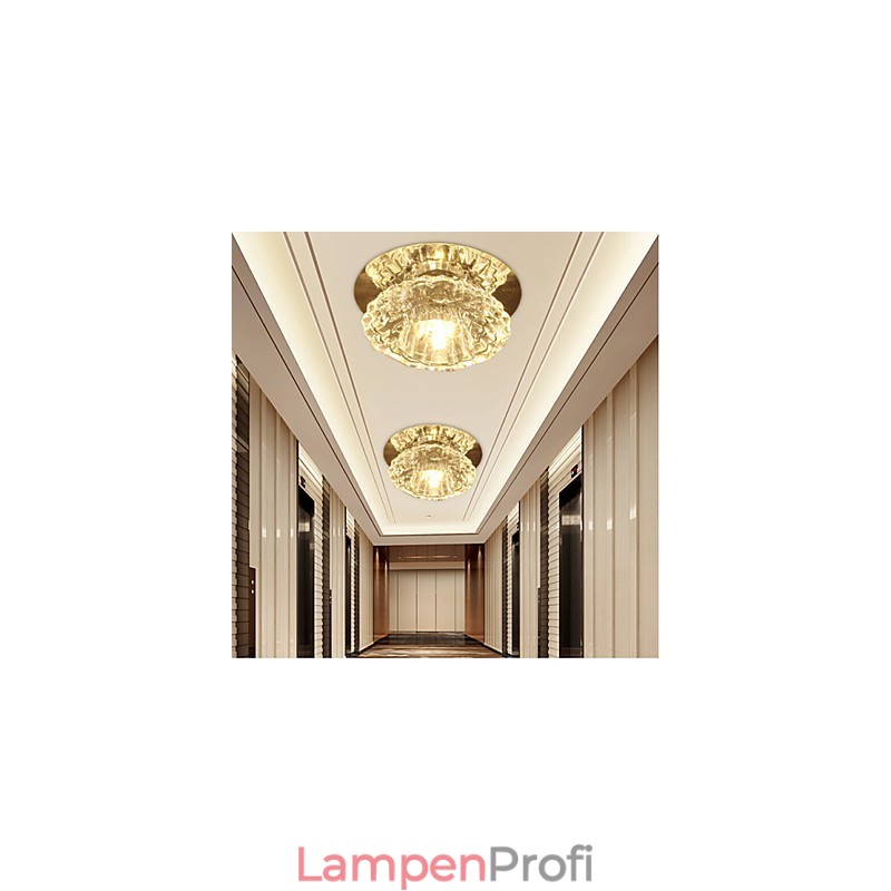 3W Energiesparende Moderne Deckenleuchte Kristall Deckenleuchte Downlight Lampe