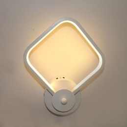 Einfache Moderne Schlafzimmer Nachttischlampe Wandleuchte Kreative Persönlichkeit Treppen Aluminium Lampe