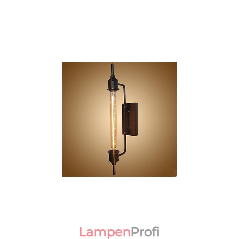 Vintage Industrielle Wind Eisen Kleidung Shop Bar Kaffee Shop Edison Flöte Wand Lampe