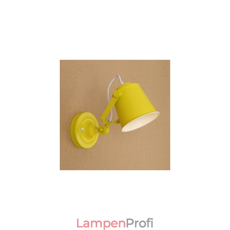 Wandleuchte aus lackiertem Stahl, dumme schwarze amerikanische Kaffeedekoration, Retro-Wandleuchte, Lichtschwertlampe an der Wand