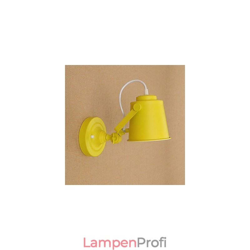 Wandleuchte aus lackiertem Stahl, dumme schwarze amerikanische Kaffeedekoration, Retro-Wandleuchte, Lichtschwertlampe an der Wand