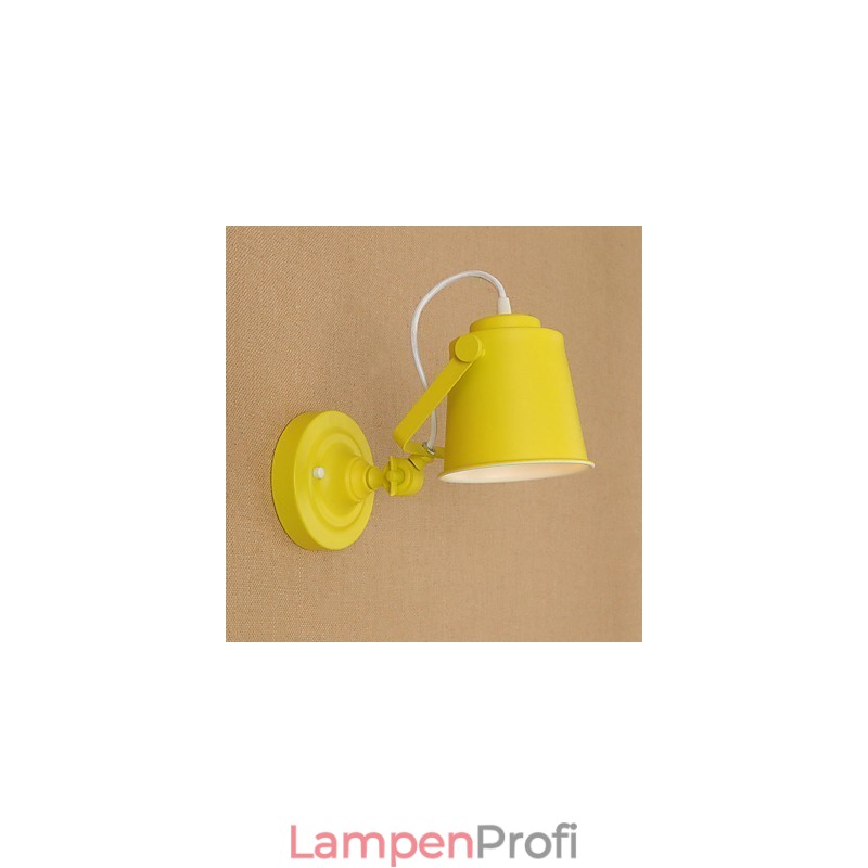 Wandleuchte aus lackiertem Stahl, dumme schwarze amerikanische Kaffeedekoration, Retro-Wandleuchte, Lichtschwertlampe an der Wand
