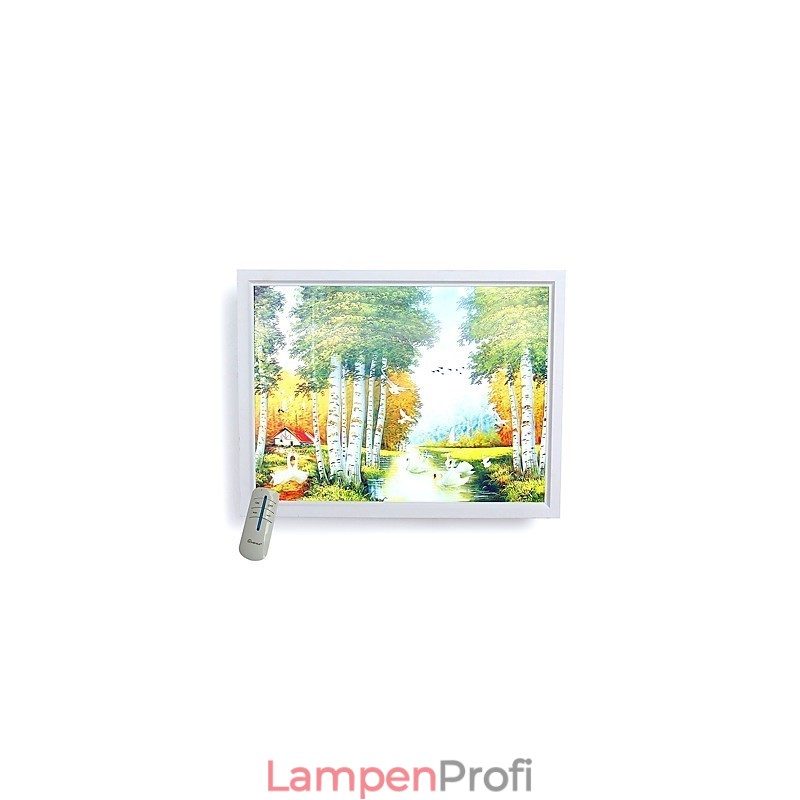 Integrierte moderne zeitgenössische moderne zeitgenössische Malerei-Funktion für Ambient Light Wandleuchten