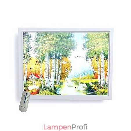 Integrierte moderne zeitgenössische moderne zeitgenössische Malerei-Funktion für Ambient Light Wandleuchten