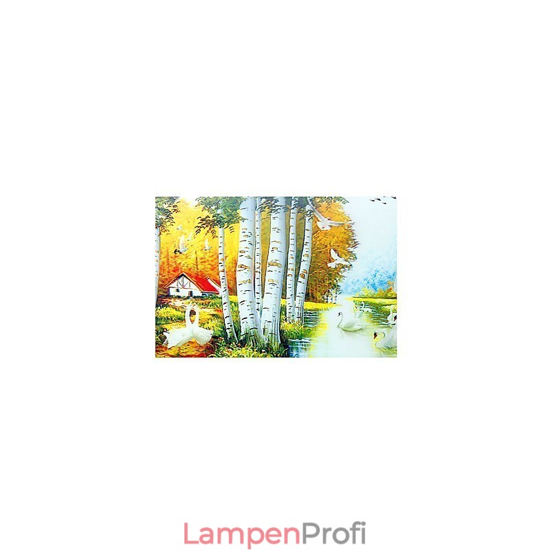 Integrierte moderne zeitgenössische moderne zeitgenössische Malerei-Funktion für Ambient Light Wandleuchten