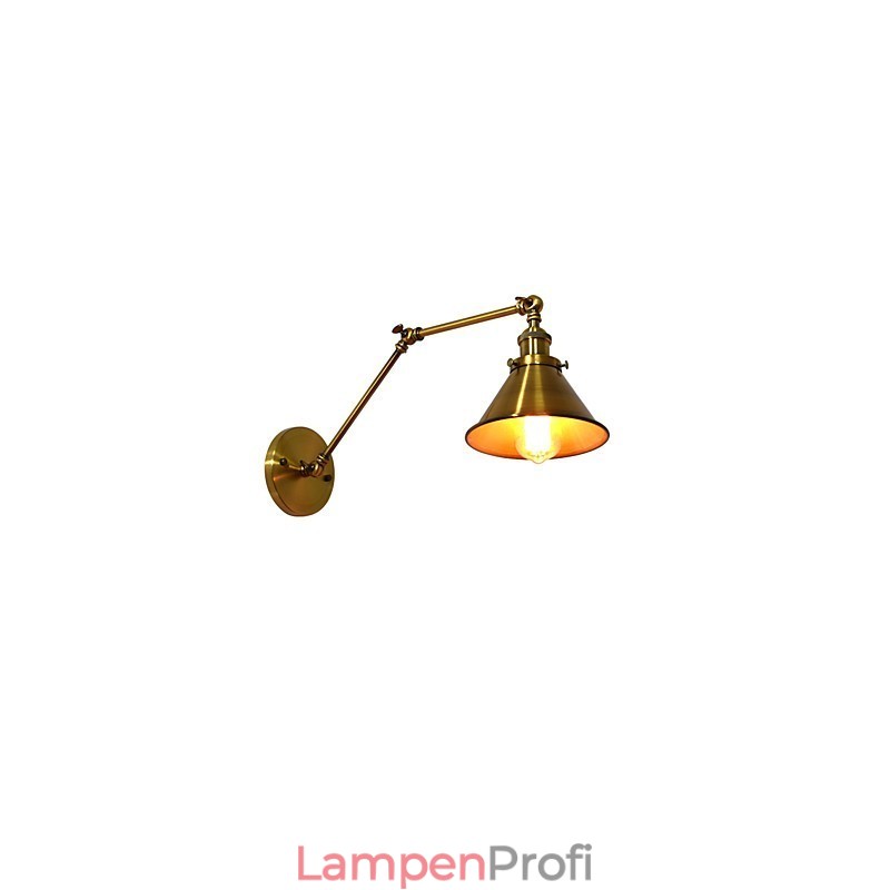 Wandleuchte Wandleuchten Wand Eisen Wandlampe dumm schwarz Lichtschwert Lampe an der Wand