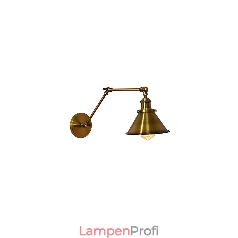 Wandleuchte Wandleuchten Wand Eisen Wandlampe dumm schwarz Lichtschwert Lampe an der Wand