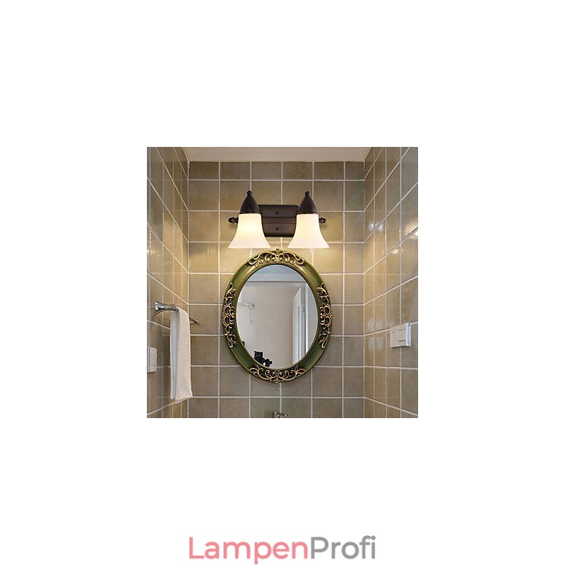 Rustic Lodge Wandleuchter mit schwarzem Oxid-Finish, Funktion zum Schutz der Augen, Umgebungslicht