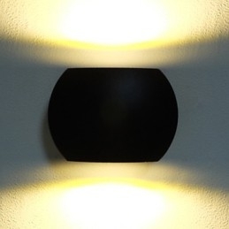 Moderne zeitgenössische moderne zeitgenössische Landhaus-Schwarzoxid-Finish-Funktion für Wandleuchten mit Umgebungslicht