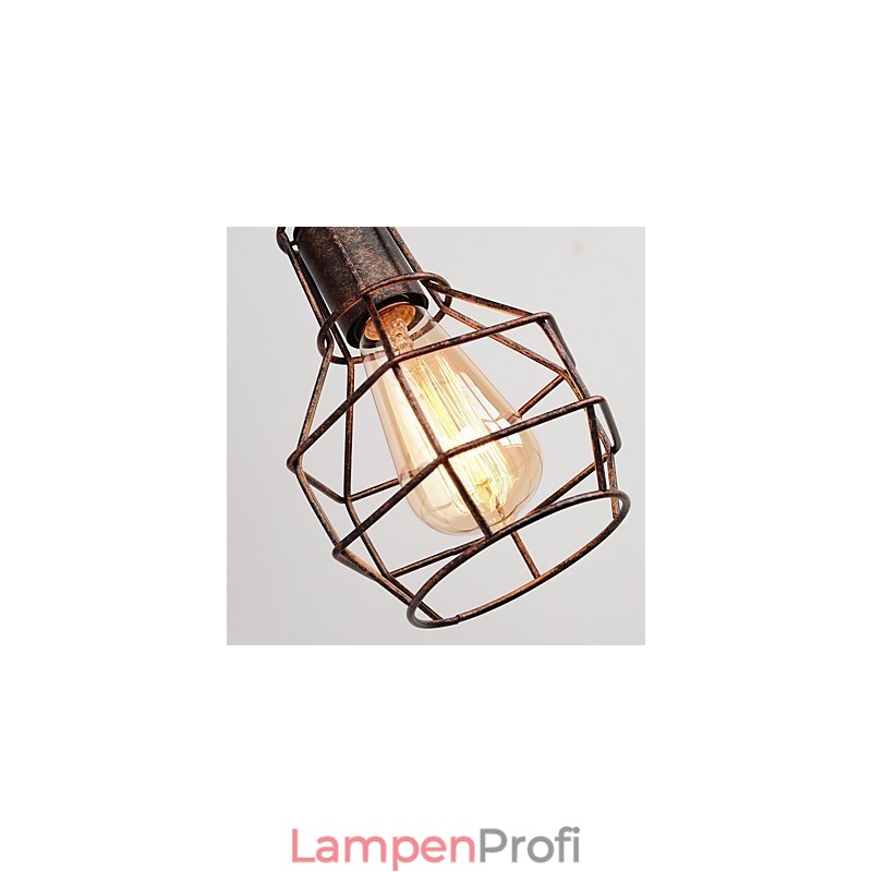 Industrielle Retro Eisen Wandleuchte Kreative Persönlichkeit Lift Pully Wandleuchte