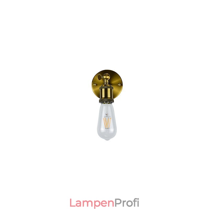 Wandleuchte Wandleuchter Wand Eisen Wandlampe Retro Vintage Moderne Gehobene Bar West Restaurant Coffee Shop