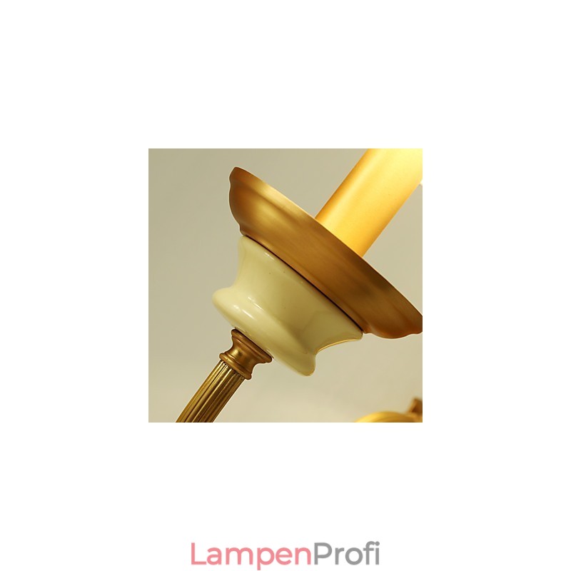 Einfaches Landhaus, traditionelles klassisches Messing-Feature für Wandleuchten im Mini-Stil, Uplight-Wandleuchter
