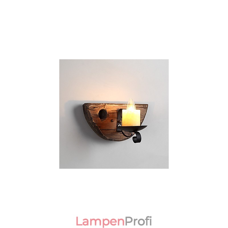 Rustikale Lodge-Malerei-Funktion für Mini-Stil Uplight Wandleuchten Wandleuchte