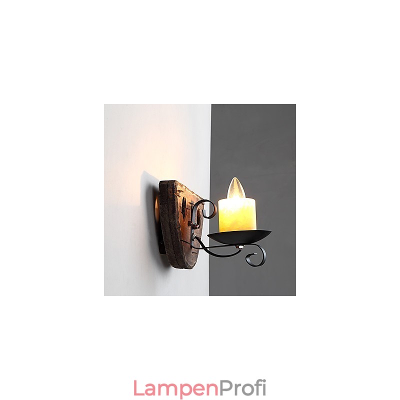 Rustikale Lodge-Malerei-Funktion für Mini-Stil Uplight Wandleuchten Wandleuchte