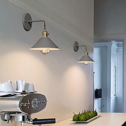 Mini-Größe Einfache Industrielle Kopf Glühbirnen Wand Lampe Vintage Retro Dorf Metall Wand Leuchte Leuchte Gang Wand Lampe