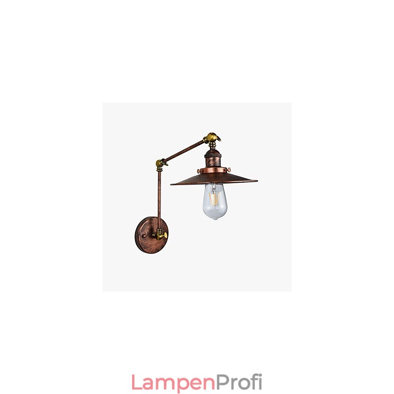 Wandleuchte Wandleuchter Wand Eisen Wandlampe Retro Vintage Moderne Gehobene Bar West Restaurant Coffee Shop