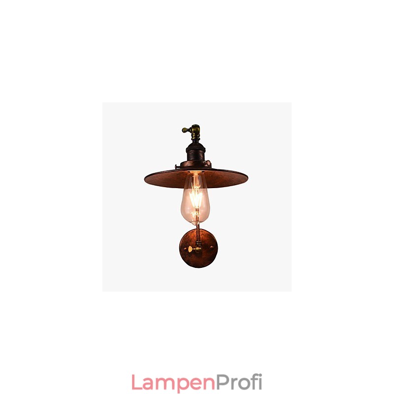 Wandleuchte Wandleuchter Wand Eisen Wandlampe Retro Vintage Moderne Gehobene Bar West Restaurant Coffee Shop
