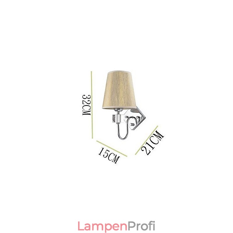 Moderne zeitgenössische galvanisierte Feature Uplight Wandleuchten Wandleuchte