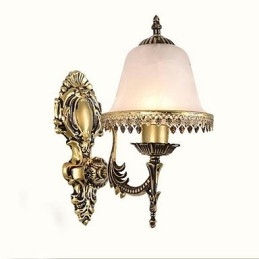 Vintage Galvanisiertes Feature Downlight Wandleuchten Wandleuchte