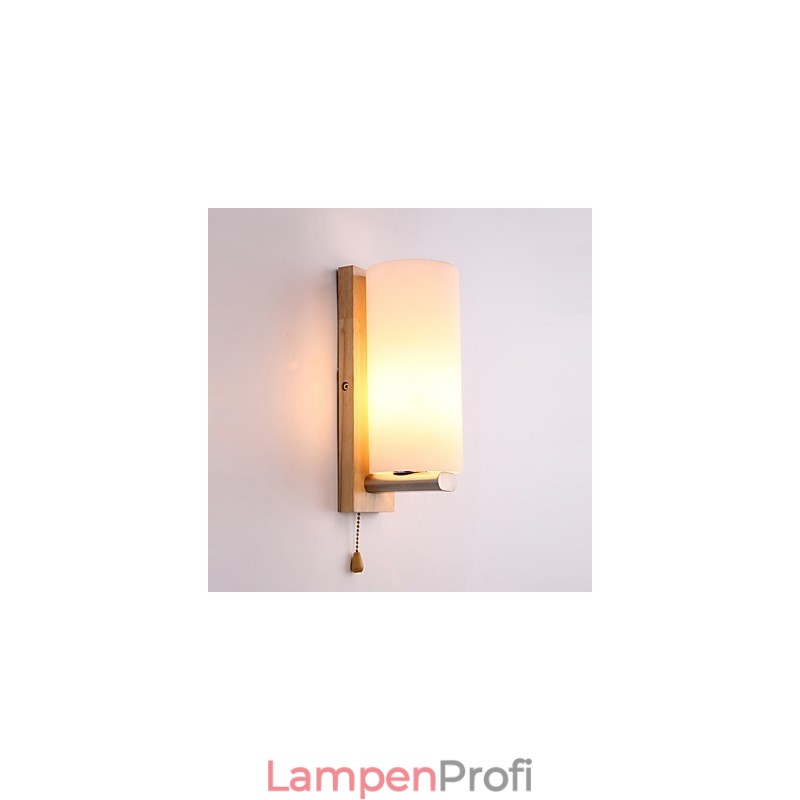 Neuartige ländliche Funktion für den Mini-Stil, Augenschutz, Umgebungslicht, Wandleuchten, Wandleuchte aus Holzscheit, Schlafzimmer, Nachttischlampe