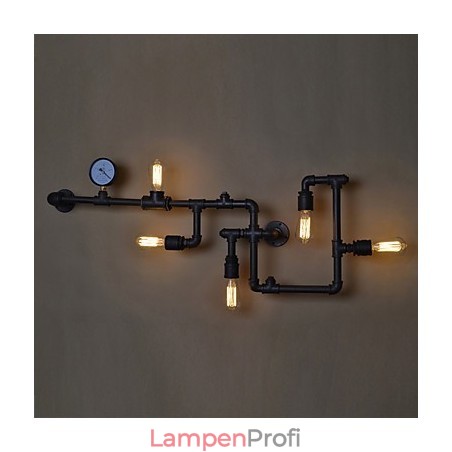 Loft Industrielle Wandlampen Antike Edison Wandleuchten mit Glühbirnen Vintage Pipe Wandlampe für Wohnzimmerbeleuchtung Loft Industrielle Wandlampen Antike Edison Wandleuchten mit Glühbirnen Vintage Pipe Wandlampe für Wohnzimmerbeleuchtung