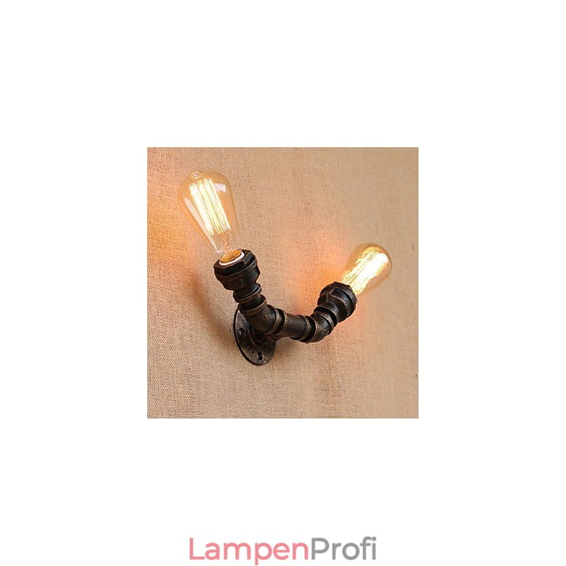Nostalgie Einfache Wasserpfeife Dekorative Kleine Wandleuchte Wandleuchte