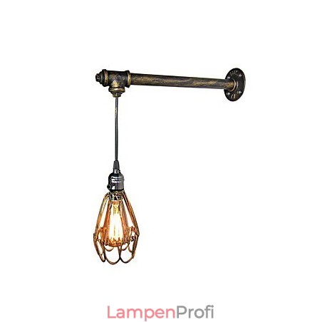 Loft vintage wandleuchte lampe restaurant cafe korridor bar Eisenkäfig wandleuchte industrie eisenrohr beleuchtung Loft vintage wandleuchte lampe restaurant cafe korridor bar Eisenkäfig wandleuchte industrie eisenrohr beleuchtung