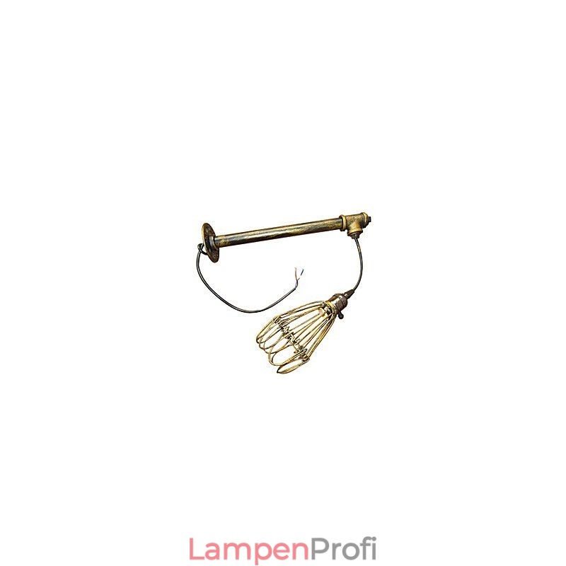 Loft vintage wandleuchte lampe restaurant cafe korridor bar Eisenkäfig wandleuchte industrie eisenrohr beleuchtung