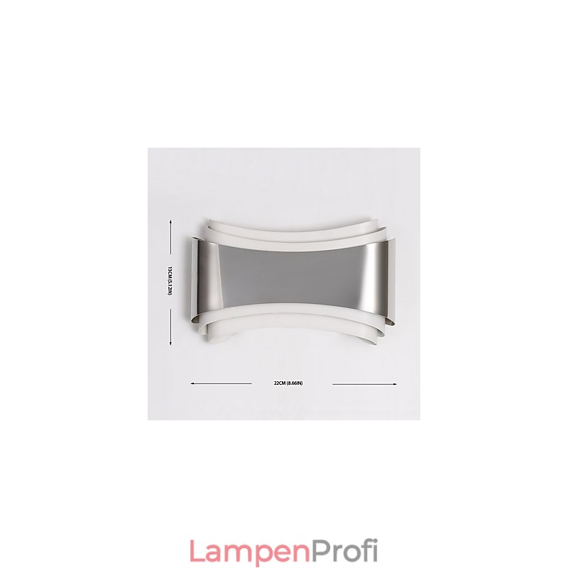 Integrierte moderne zeitgenössische Chrom-Funktion für Umgebungslicht-Wandleuchten Wandleuchte