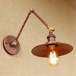 Langer Arm Halbrostig Industriell Retro Nostalgisch Versenkbare Klappwandleuchter Wandleuchte