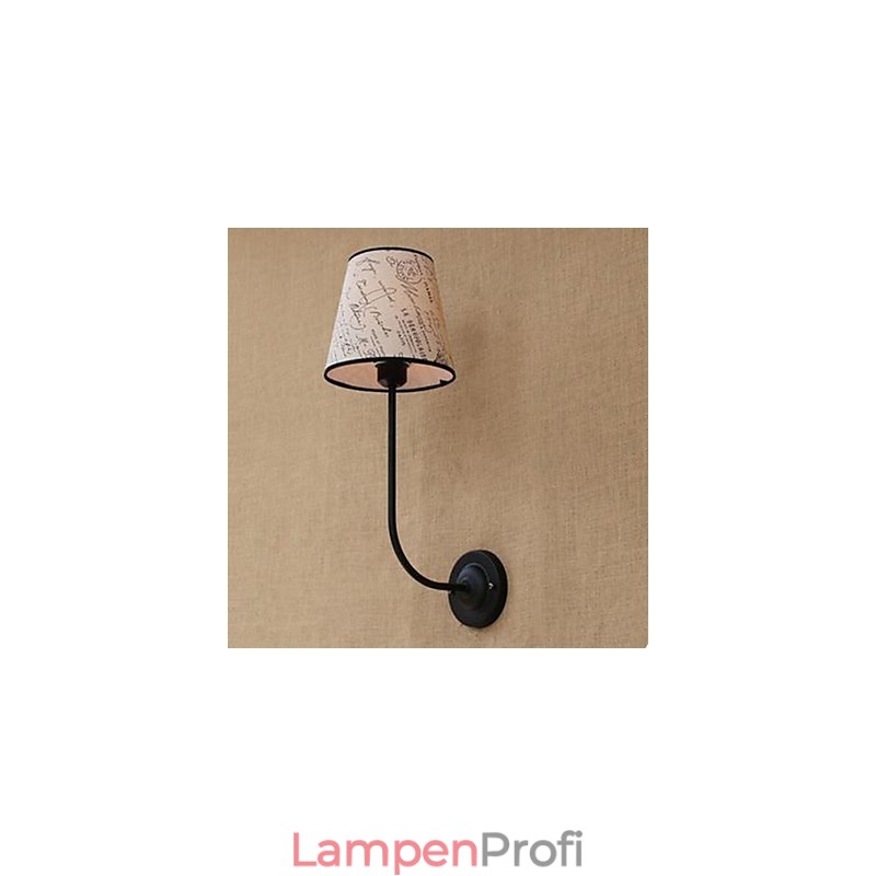 Moderne prägnante Mode Bar Restaurant nostalgische Frühstück Tuch Abdeckung Wandleuchte Schmiedeeisen Biegung