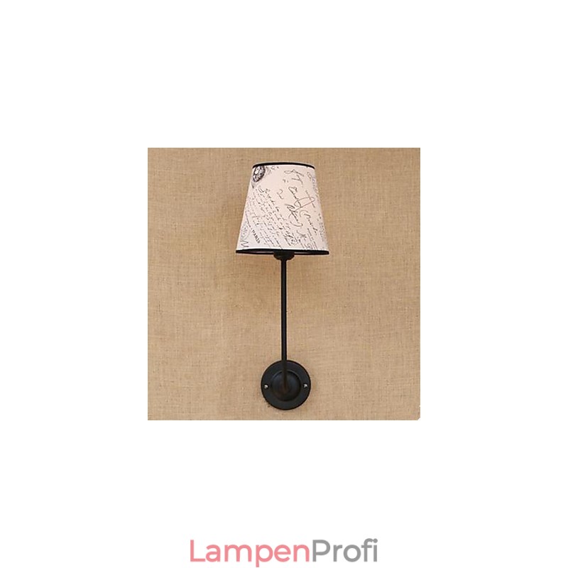 Moderne prägnante Mode Bar Restaurant nostalgische Frühstück Tuch Abdeckung Wandleuchte Schmiedeeisen Biegung