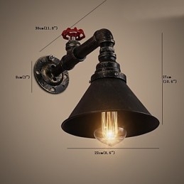 Wasserrohr Wandleuchten Retro Industriellen Stil Kreative Land Metall Restaurant Cafe Bars Stehtisch Wandleuchten