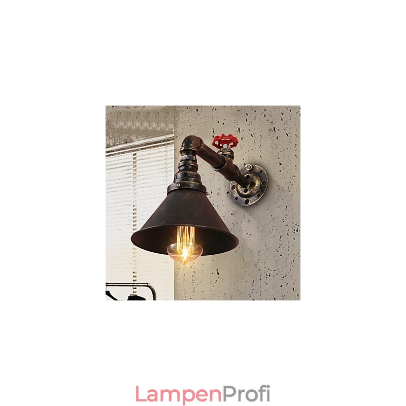 Wasserrohr Wandleuchten Retro Industriellen Stil Kreative Land Metall Restaurant Cafe Bars Stehtisch Wandleuchten