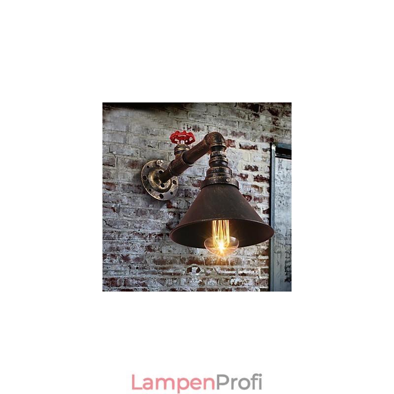 Wasserrohr Wandleuchten Retro Industriellen Stil Kreative Land Metall Restaurant Cafe Bars Stehtisch Wandleuchten