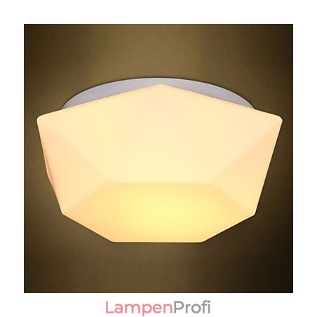 Kreative weiße Diamantglaskuppel absorbiert Licht