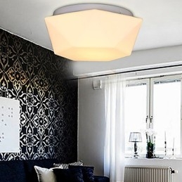 Kreative weiße Diamantglaskuppel absorbiert Licht