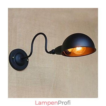 Retro Schwarz High Grade Persönlichkeit Nacht Schlafzimmer Studie Dreht Sich Um Dekorative Wand Gang