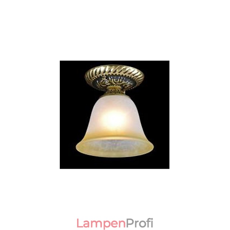 Traditionelle klassische Vintage-Retro-Bronze-Metall-Unterputzleuchte