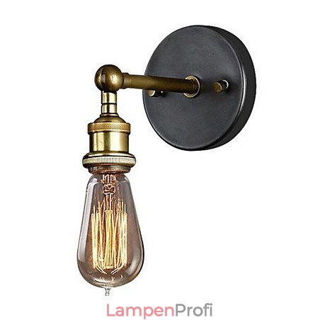 Die American Village Wand Balkon Korridor Einfache Kupfer Kopf Lampe