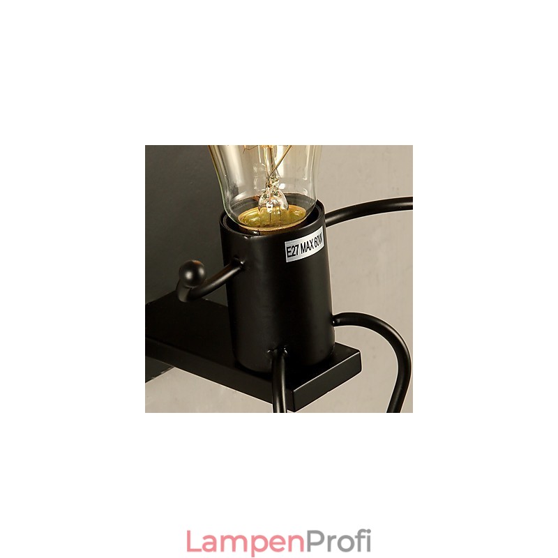 Modernes, zeitgenössisches, rustikales Lodge-Neuheitsgemälde für Umgebungslicht im Mini-Stil