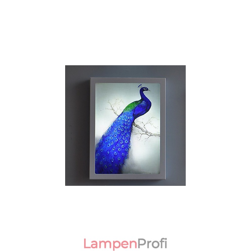 Integrierte moderne zeitgenössische moderne zeitgenössische Malerei-Funktion für Ambient Light Wandleuchten