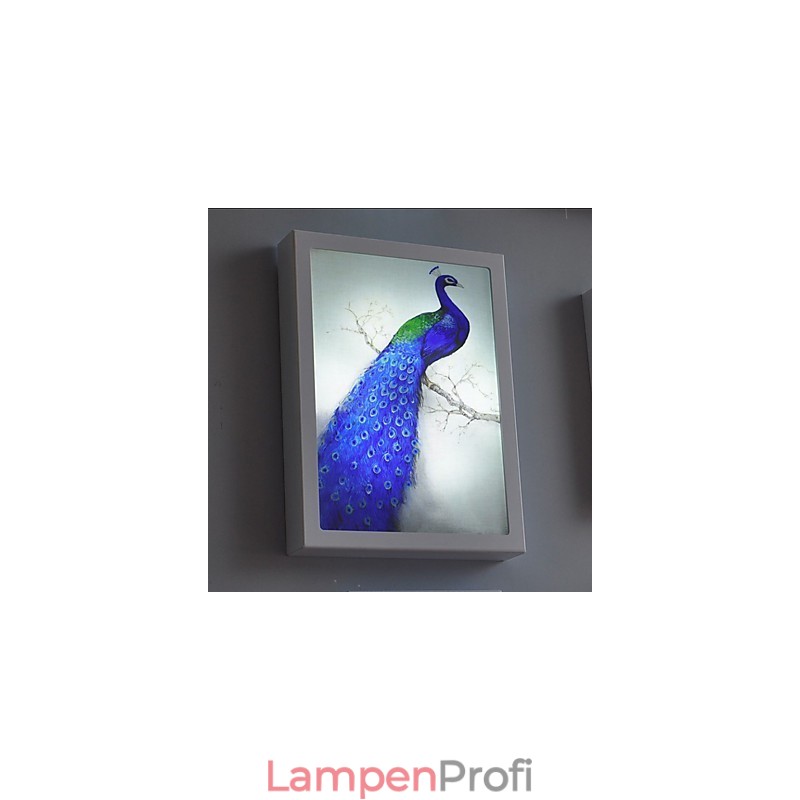 Integrierte moderne zeitgenössische moderne zeitgenössische Malerei-Funktion für Ambient Light Wandleuchten