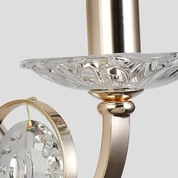 Moderne zeitgenössische galvanisierte Funktion für Augenschutz Umgebungslicht Wandleuchten Wandleuchte