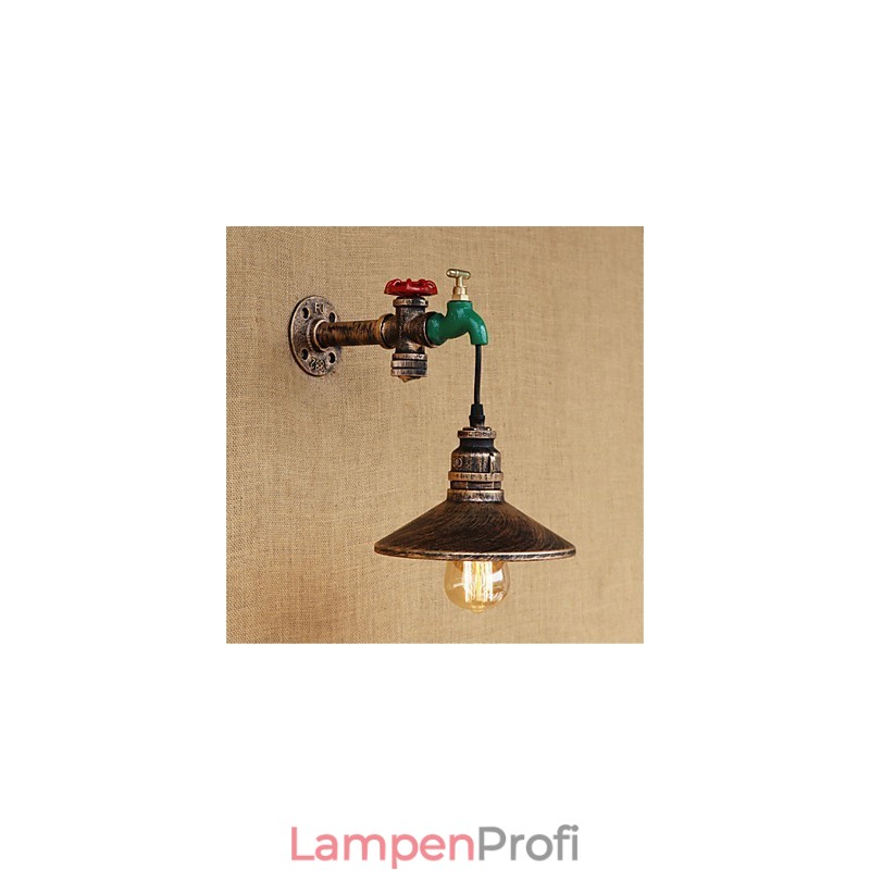 Country-Neuheit Retro-Malerei-Funktion für Mini-Stil Umgebungslicht Wandleuchten Wandleuchte