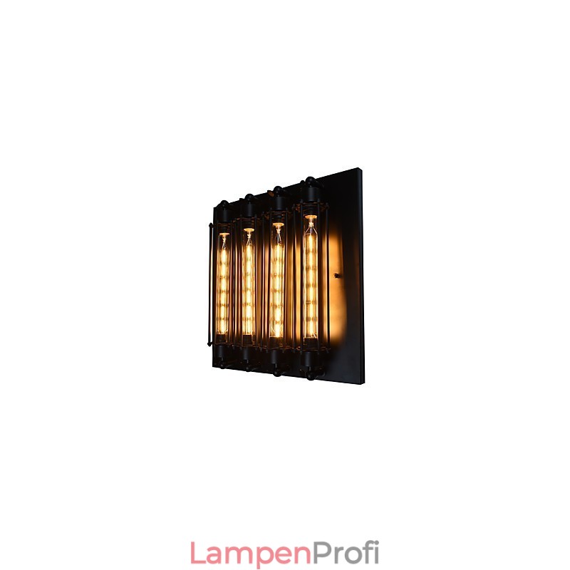 Wandleuchte Wandleuchter Wand Eisen Wandlampe 4 in 1 Wandlampe